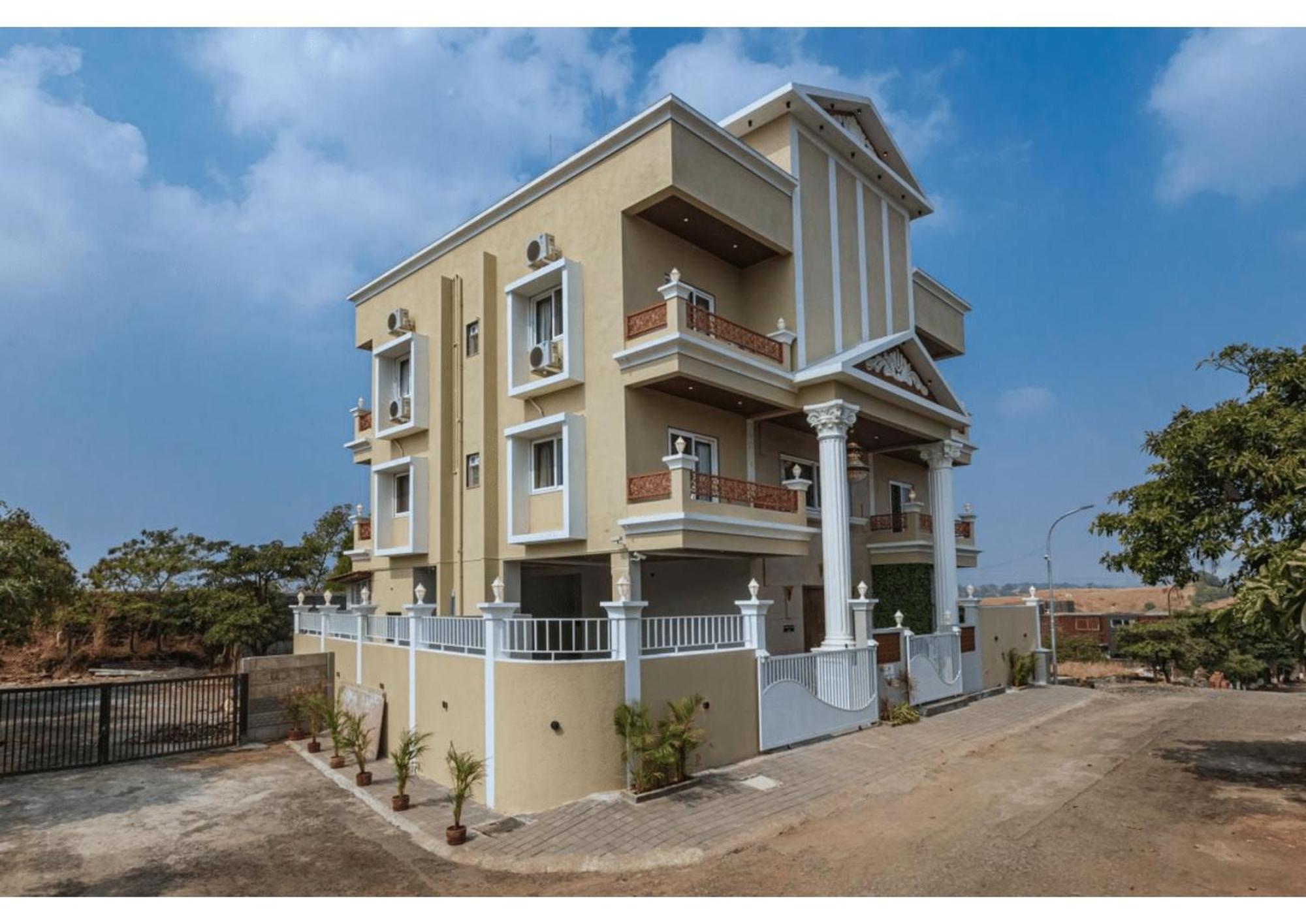 Mountain Glory 8Bhk By Tensorstays, Pool & Theater 伊加特普里 外观 照片